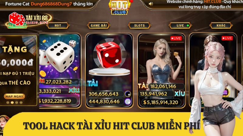 tool hack tài xỉu HIT CLUB