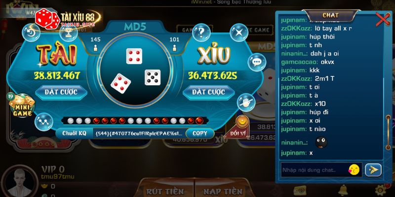 Hình ảnh tài xỉu online không cân bảng IWIN
